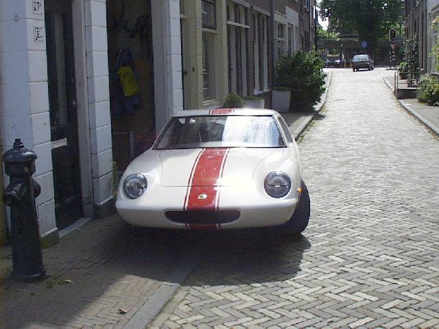 My car with windshield
